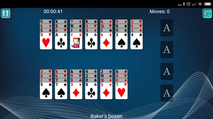 Baker's Dozen Solitaire and Variants android App screenshot 1